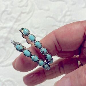 Lucky Brand turquoise earrings